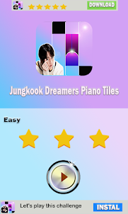 Jungkook Dreamers Piano Tiles