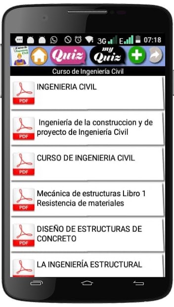 Screenshot 3 CURSO DE INGENIERÍA CIVIL android