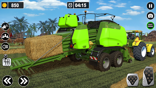 Tractor Game Farm Simulator 3D Screen 2