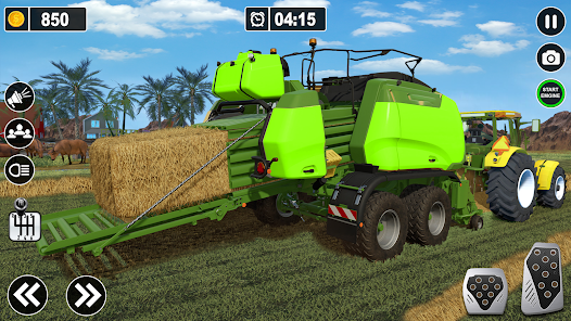 Screenshot 2 Tractor Sim: Farm Simulator 22 android