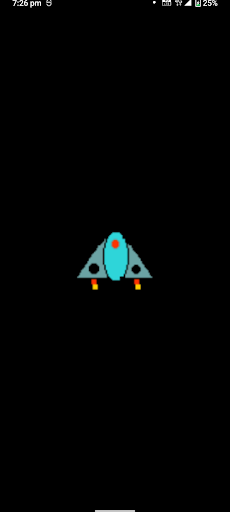 Android application Space Shooter screenshort