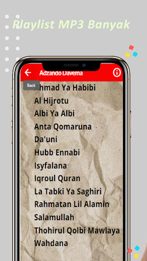 Sholawat Nabi MP3 + Lirik Screen 2