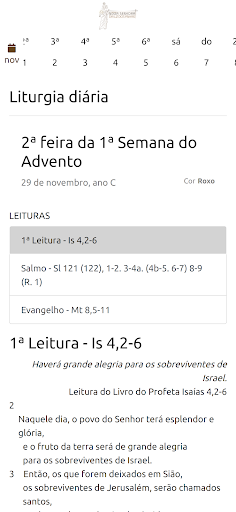 Paróquia Nossa Senhora da Luz Screen 2
