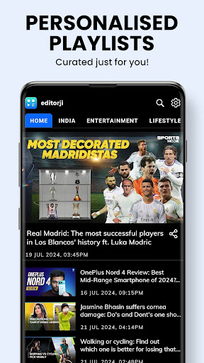 Editorji -Latest News in India Screen 3