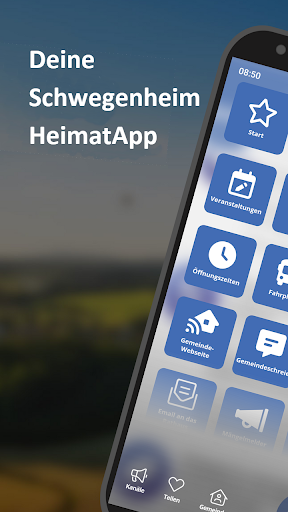 Android application Schwegenheim HeimatApp screenshort