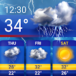 Cover Image of Download Free Weather Forecast App Widget 16.6.0.6302_50158 APK