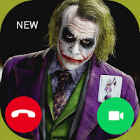 Joker Call Me Fake Video Call  Wallpaper