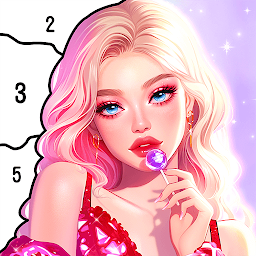 大人の塗り絵、いろぬりゲーム、数字で塗り絵、塗り絵大人 Mod Apk