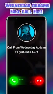 Call From Wednesday Addams
