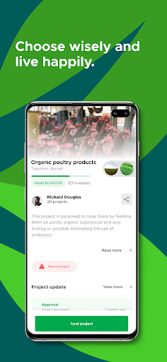 Android application Kwidex screenshort