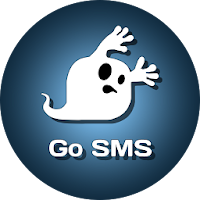 GO SMS Призрак Хэллоуина