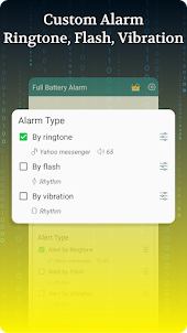Safe Battery Full Charge Alarm