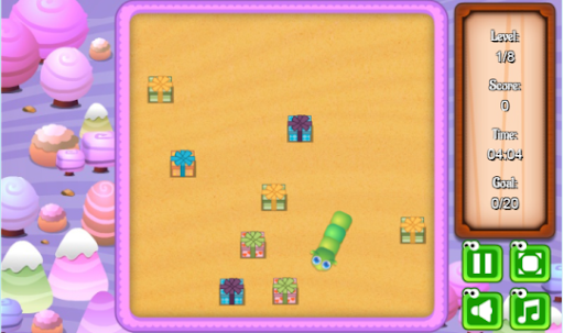 Android application Greedy Worm screenshort