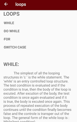 C Tutorial Screen 2