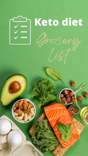 Android application Keto Shopping List screenshort