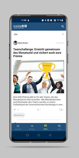 Android application insideR Grieskirchen screenshort