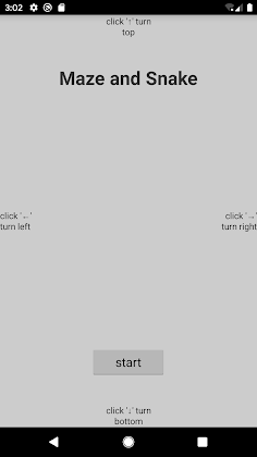 Maze and snake - Screenshot 1