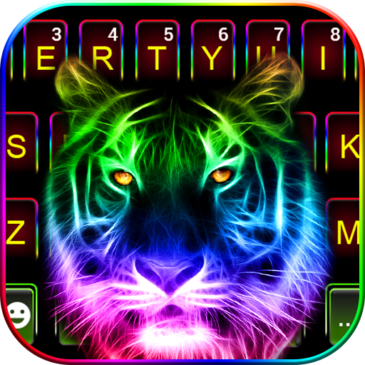 Neon Tiger Theme  Icon