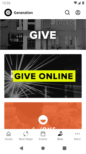 Screenshot of Generation Church - AZ