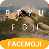 Sea Surf Emoji Keyboard Theme for Twitter icon