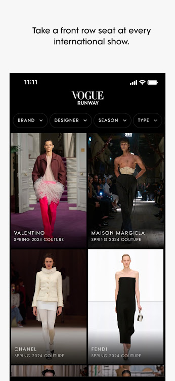 Vogue Runway Fashion Shows - 10.11.4 - (Android)