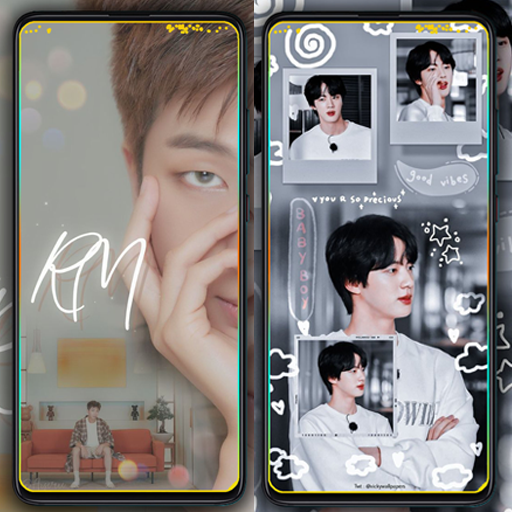 RM-Namjoon Wallpaper Aesthetic logo