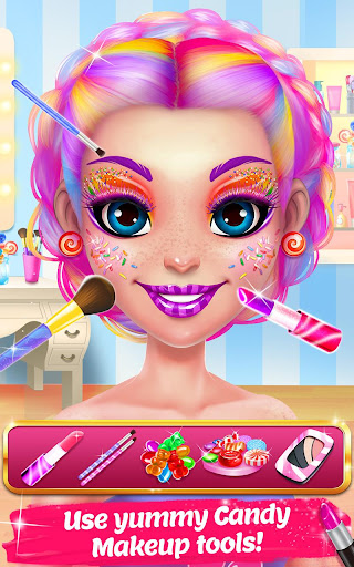 Candy Makeup Beauty Game - Sweet Salon Makeover 1.1.8 screenshots 2