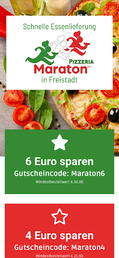 Android application Pizzeria Maraton screenshort