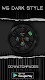 screenshot of W6 Dark Style Wear OS 5+
