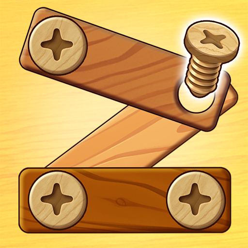 Woodle - Wood Screw Puzzle 0.09 Icon