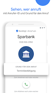 Telefon App von Google Screenshot