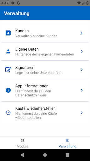 App preview