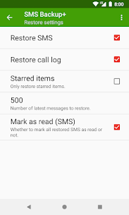 SMS Backup+ Apk for Android 3