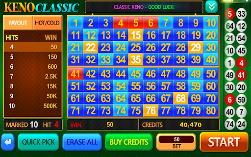 World Of Keno : Third Eye Keno Screen 3