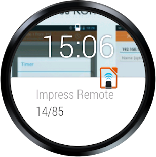LibreOffice Impress Remote Screenshot