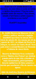 Bezerra de Menezes e o ChatGPT