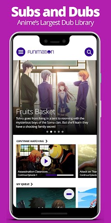 Funimation for Android TVのおすすめ画像4