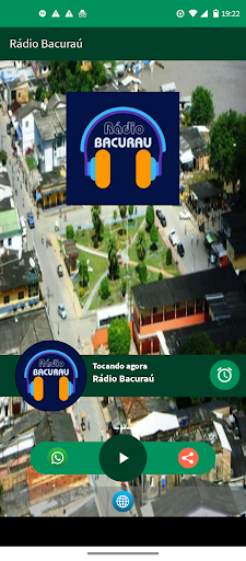 Android application Rádio Bacurau screenshort