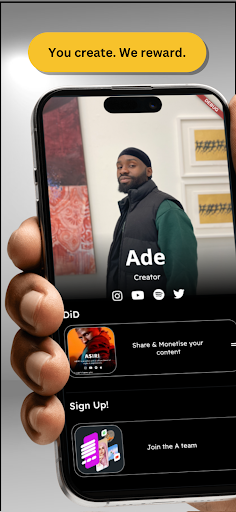 DiD: Rewards for all creators Screenshot 1 - AppWisp.com
