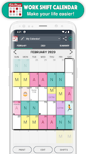 Календарь рабочих смен Screenshot