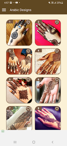 Mehendi Design Offline Screen 2