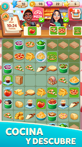 Screenshot 2 Cook & Merge: Juego de cocina android