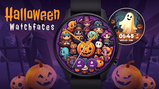 Halloween Watch Faces -Pumpkin