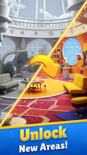 Royal Mansion: Match & Design! Screen 2