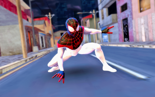 Spider Hero Rope Fight Ninja Gangster Crime City screenshots 2