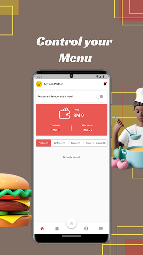 MyFood Partner Screen 2