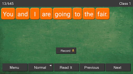 Learn English Reading Screen 2
