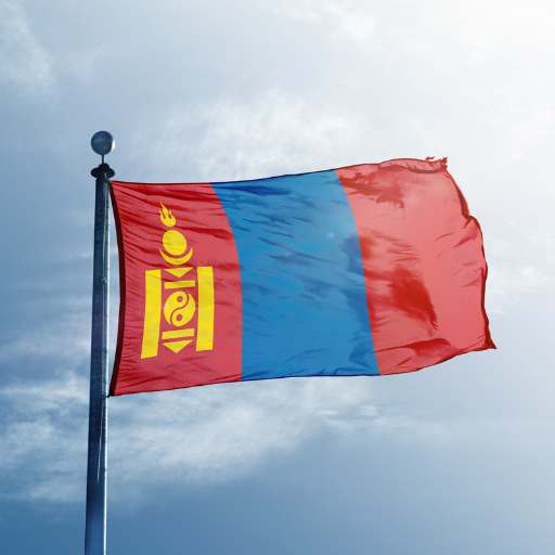 Mongolia flag logo