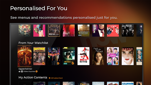 Android application Now TV screenshort