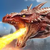 Fire Dragon City Simulator icon
